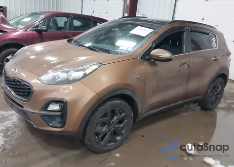 2020 Kia Sportage S from USA, damaged, VIN KNDP6CAC7L7664914